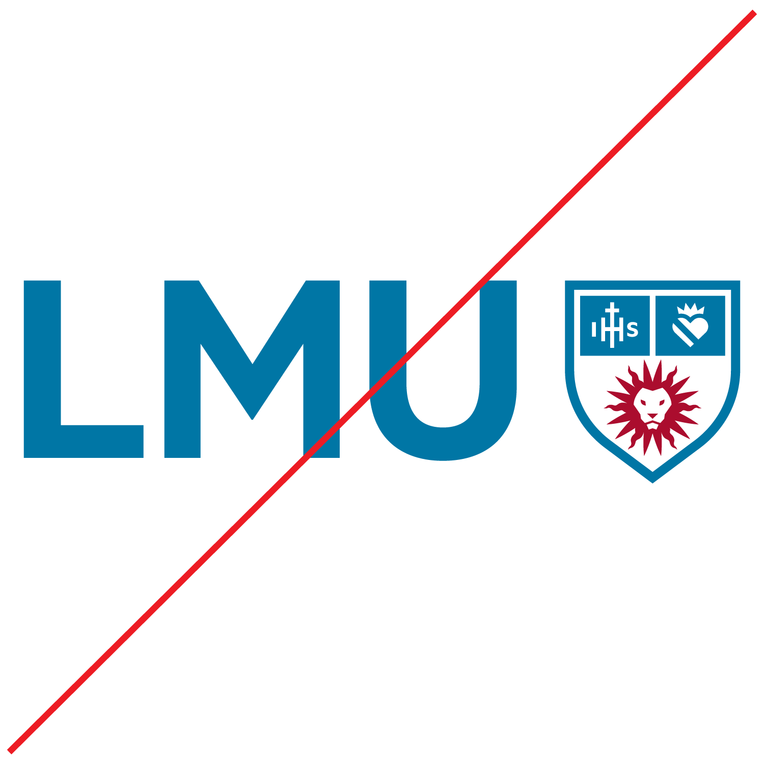 Rearrange Components Incorrect LMU Logo Example